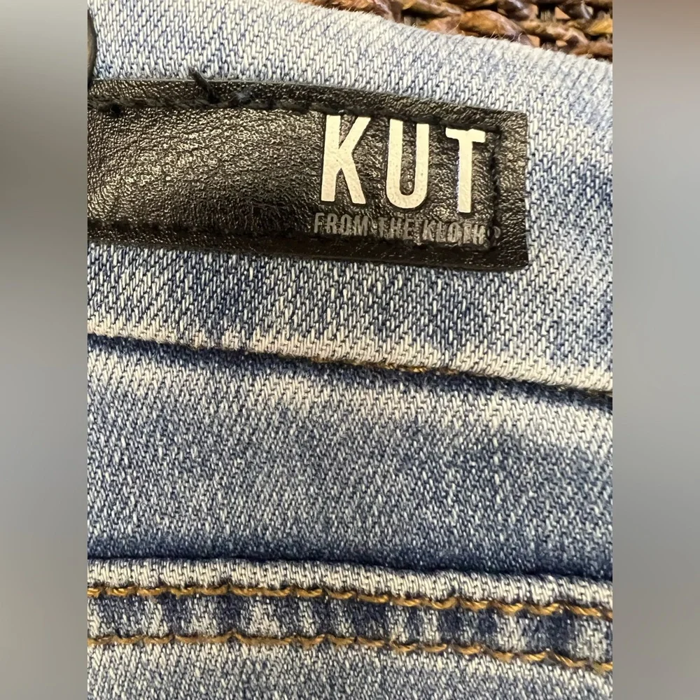 Kut from the Kloth-‎ Womens Classic Blue Jeans- Size:14L, Meg Fab AB Wide Leg - Picture 7 of 7